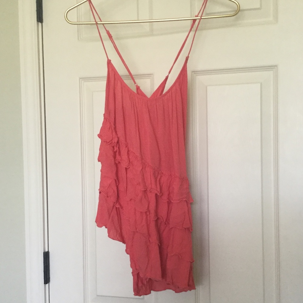 Free People Ruffle Tiered Top - Picture 2 of 4
